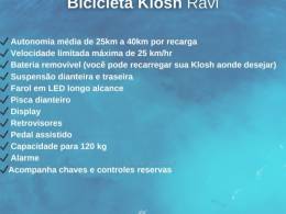 KLOSH - RAVI 500W - 2024/2024 - Verde - R$ 6.890,00