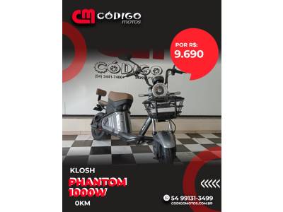 KLOSH - PHANTOM 1000W - 2026/2026 - Prata - R$ 9.690,00