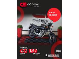 HONDA - CG 150 - 2008/2008 - Preta - R$ 11.500,00