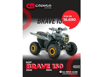 MXF - BRAVE 150 - 2026/2026 - Cinza - R$ 16.690,00