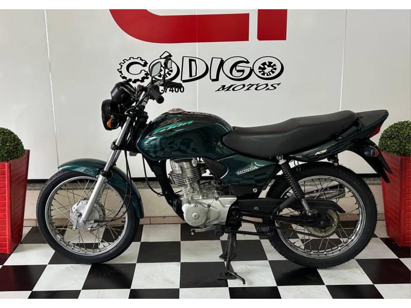 HONDA - CG 125 - 2004/2004 - Verde - R$ 7.600,00