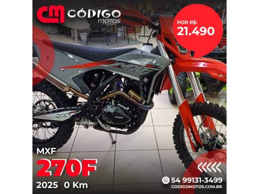 MXF - 270F - 2025/2025 - Cinza - R$ 21.490,00