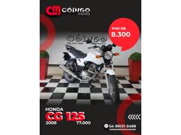 HONDA - CG 125 - 2008/2008 - Branca - R$ 8.300,00