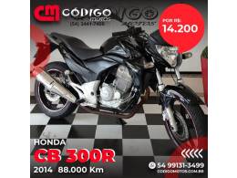 HONDA - CB 300R - 2014/2014 - Preta - R$ 14.200,00