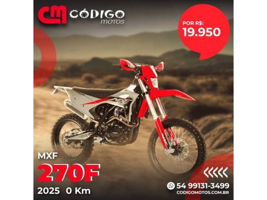 MXF - 270F - 2025/2025 - Cinza - R$ 19.950,00