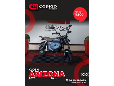 KLOSH - ARIZONA - 2026/2026 - Prata - R$ 11.300,00