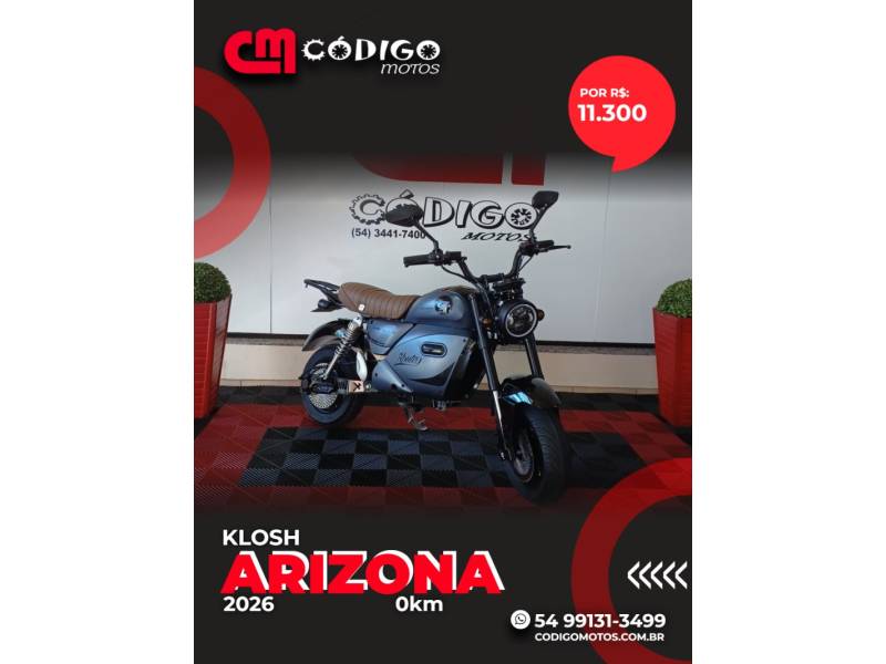 KLOSH - ARIZONA - 2026/2026 - Prata - R$ 11.300,00