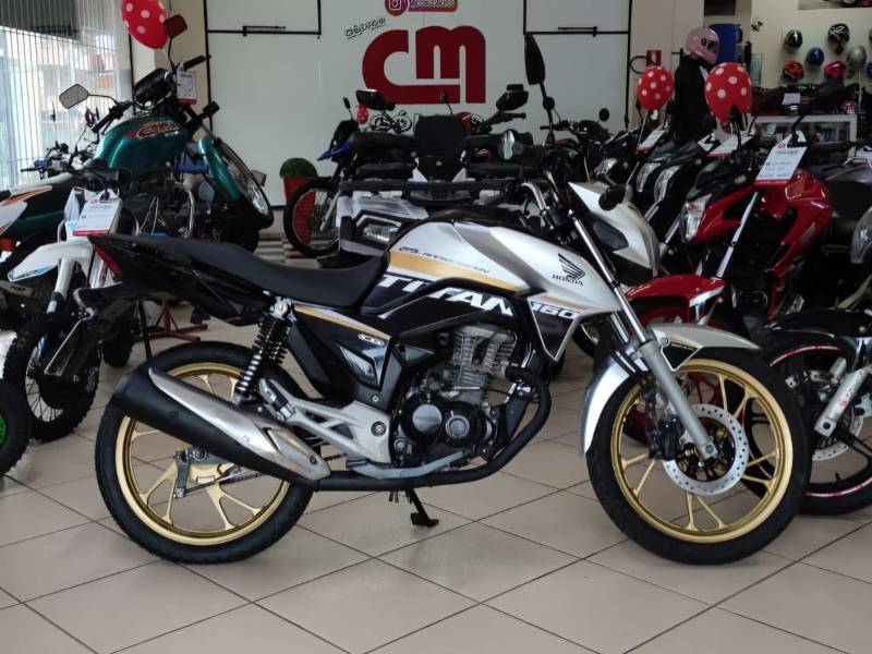 HONDA - CG 160 - 2019/2019 - Prata - R$ 16.600,00