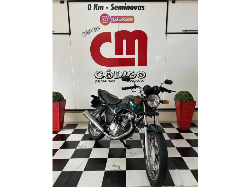HONDA - CG 125 - 2004/2004 - Verde - R$ 7.600,00
