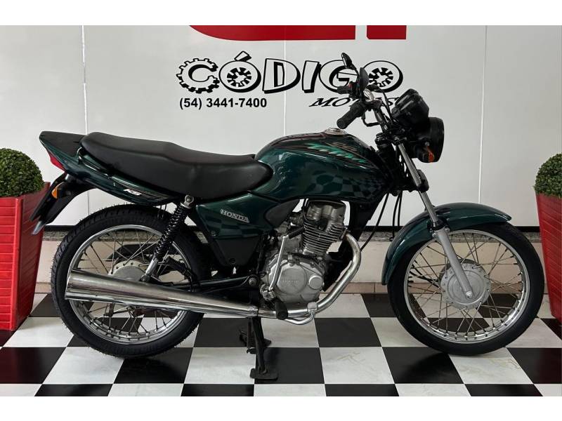 HONDA - CG 125 - 2004/2004 - Verde - R$ 7.600,00