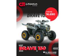 MXF - BRAVE 150 - 2025/2025 - Cinza - R$ 16.690,00