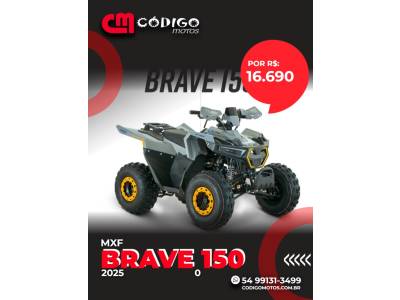 MXF - BRAVE 150 - 2025/2025 - Cinza - R$ 16.690,00