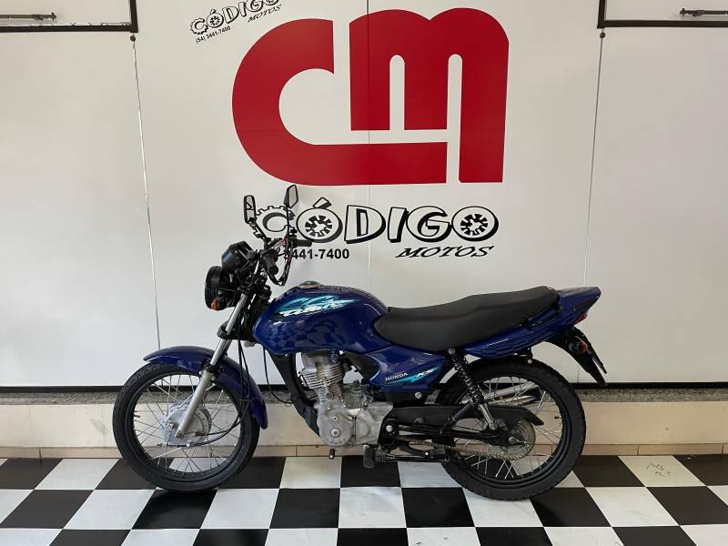 HONDA - CG 125 - 2002/2002 - Azul - R$ 7.990,00