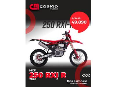 MXF - 250 RXI R - 2026/2026 - Preta - R$ 49.890,00