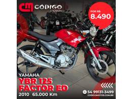 YAMAHA - YBR - 2010/2010 - Vermelha - R$ 8.490,00
