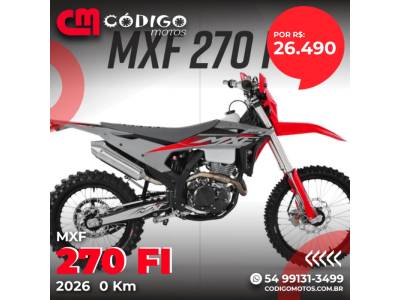 MXF - 270 FI - 2025/2026 - Cinza - R$ 26.490,00