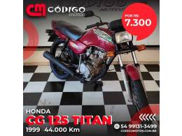 HONDA - CG 125 - 1999/1999 - Vermelha - R$ 7.300,00