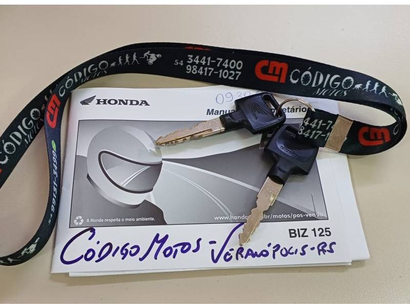 HONDA - BIZ 125 - 2021/2021 - Branca - R$ 16.490,00