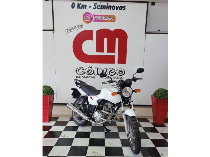 HONDA - CG 125 - 2008/2008 - Branca - R$ 8.300,00