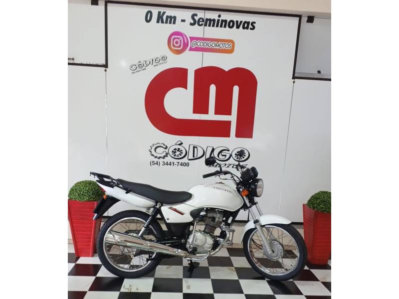 HONDA - CG 125 - 2008/2008 - Branca - R$ 8.300,00