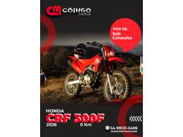 HONDA - CRF 300F - 2025/2026 - Vermelha - Sob Consulta