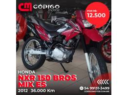 HONDA - NXR 150 - 2012/2012 - Vermelha - R$ 12.500,00